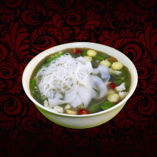 Bee Hoon + Kway Teow Soup (SEAFOOD)